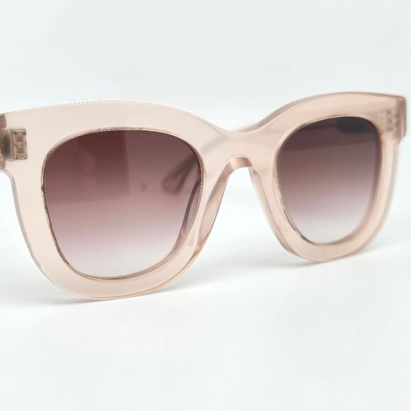 Thierry Lasry Gambly 1705 Crystal Peach Frame Brown Lens Cat Eye Sunglasses 49mm - Picture 6 of 12